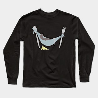 Napping Rat Long Sleeve T-Shirt